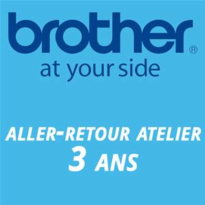 Garantie BROTHER ZWOS03052 - 3 ans Aller Retour Atelier