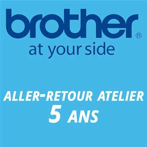 Garantie BROTHER ZWOS05061 - 5 ans Aller Retour Atelier